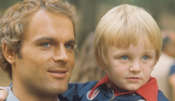 Komoly férfi lett Terence Hill kisfiából:  felnőttként is ugyanúgy hasonlít-e édesapjára?