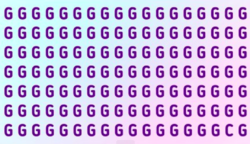 Teszt: Találd meg a betűt, amelyik különbözik a többitől kevesebb, mint 10 másodperc alatt