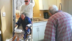 A pincébe vitte lakni 87 éves szüleit, ők mégis sírva fakadtak az örömtől