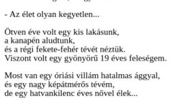 VICC: 50 év házasság után a férj nosztalgikusan ránéz a feleségére, és így szól