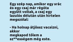 VICC: Egy szép nap, amikor egy srác és egy csaj már régóta