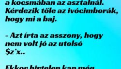 VICC: Béla elszontyolodva ül a kocsmában az asztalnál