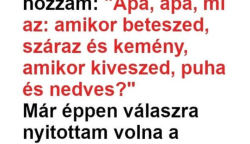 VICC: A feleségnek kétségei támadtak, hogy a férje mit fog válaszolni a kisfiúk találós kérdésére