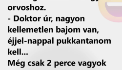 Vicc: Az öreg bácsika elmegy az orvoshoz