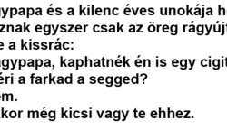 VICC: Nagypapa és a kilenc éves unokája horgásznak