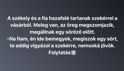 Humor: A székely és a fia hazafelé tartanak szekérrel a vásárból