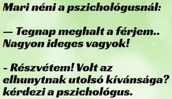 VICC: Mari néni a pszichológusnál