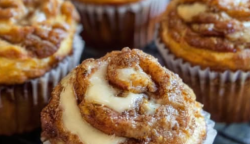 Sütőtökös-fahéjas muffin